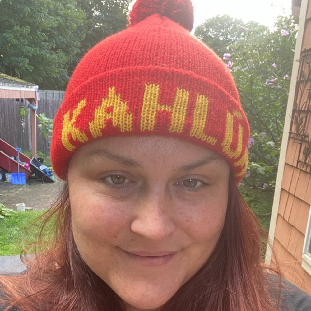 Kahlua‎ vintage red yellow beanie